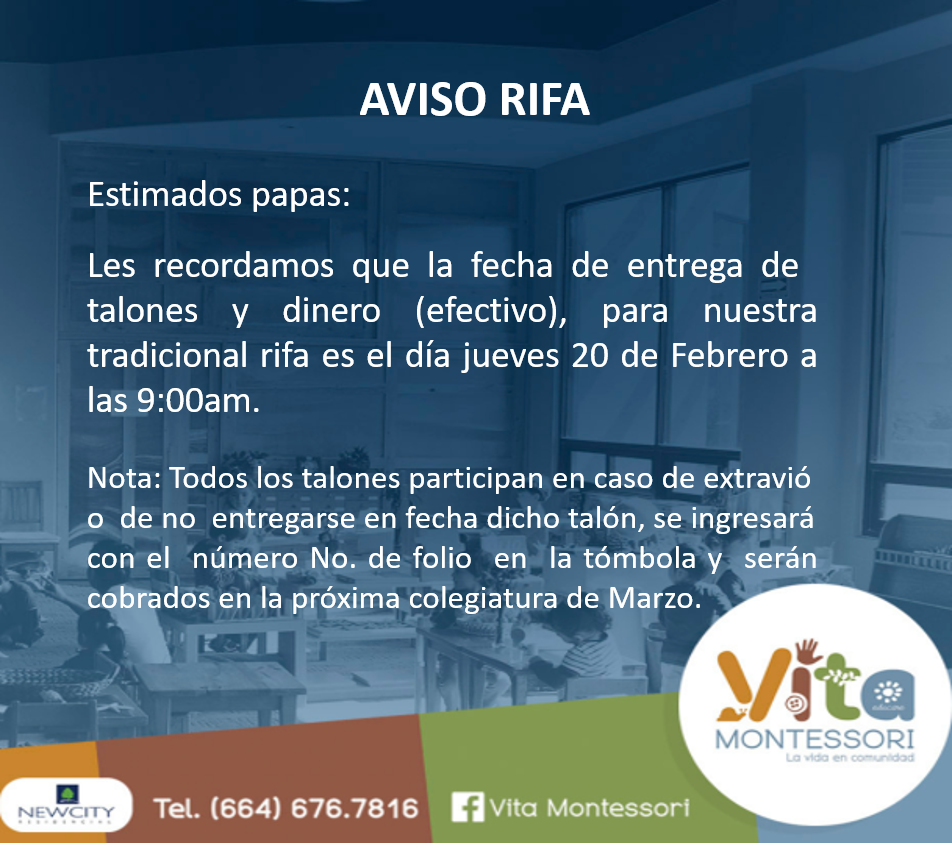 AVISO RIFA