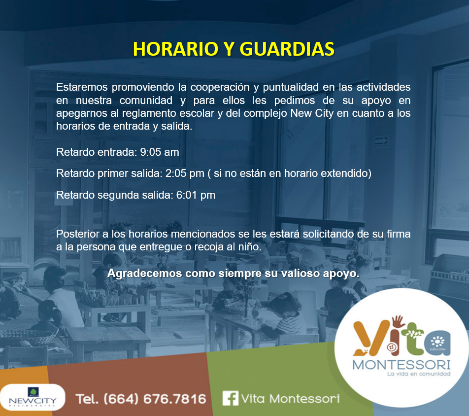 horario y guardia